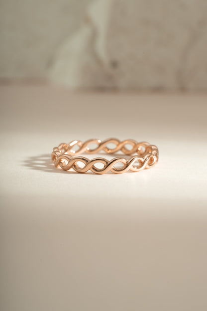 Braided Eternity Ring