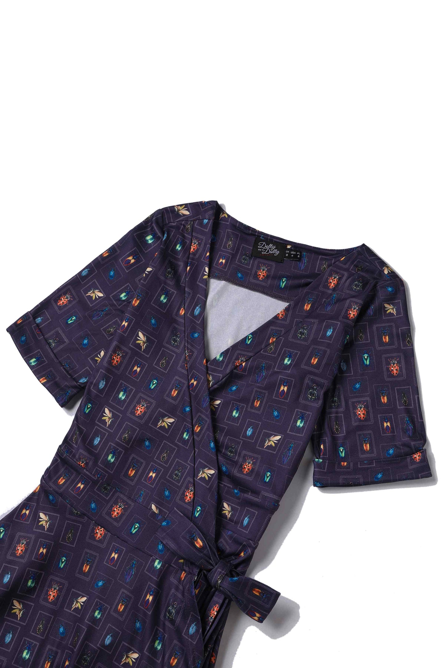 Matilda Bug Collection Wrap Dress