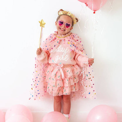 Birthday Girl Sprinkle Tiered Tutu
