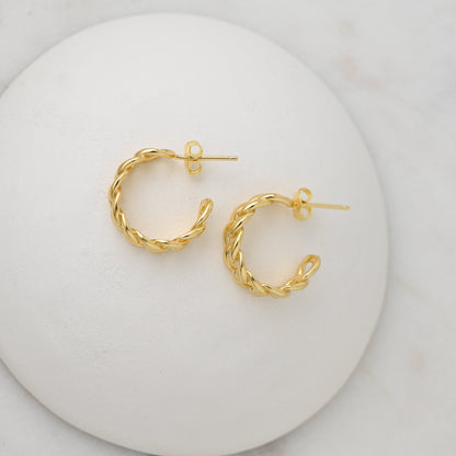 Small Chain Hoops