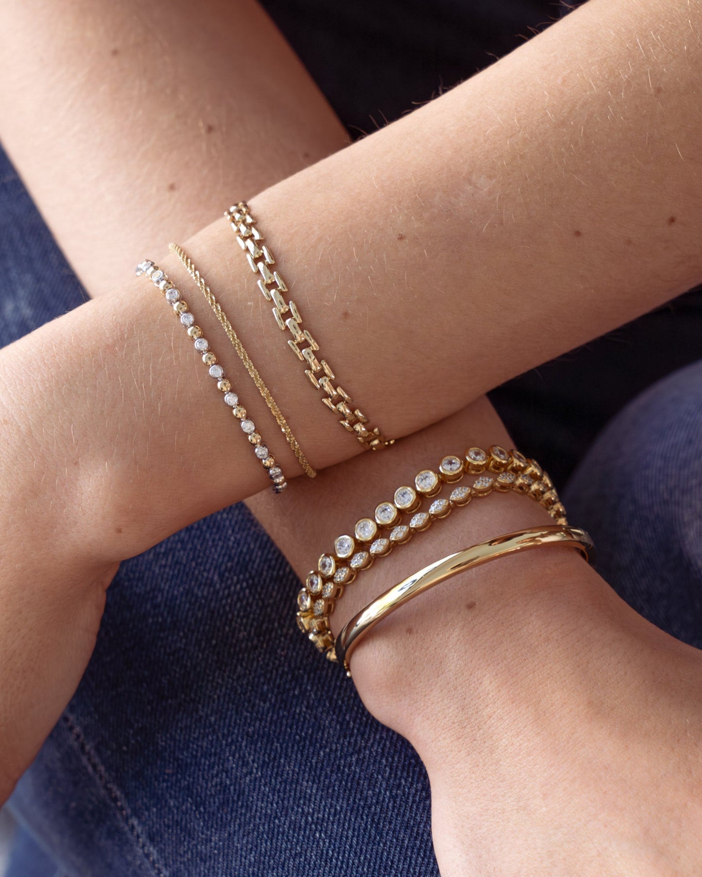 Jasmine Link Bracelet