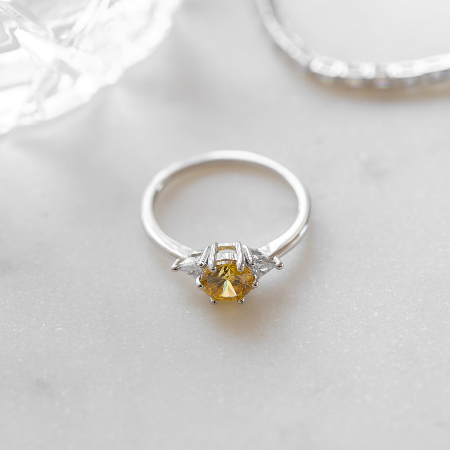 Canary Yellow Ring