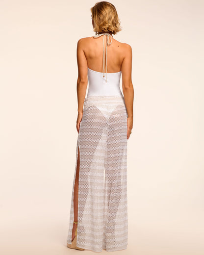 Glora Lurex Swirl Coverup Pant