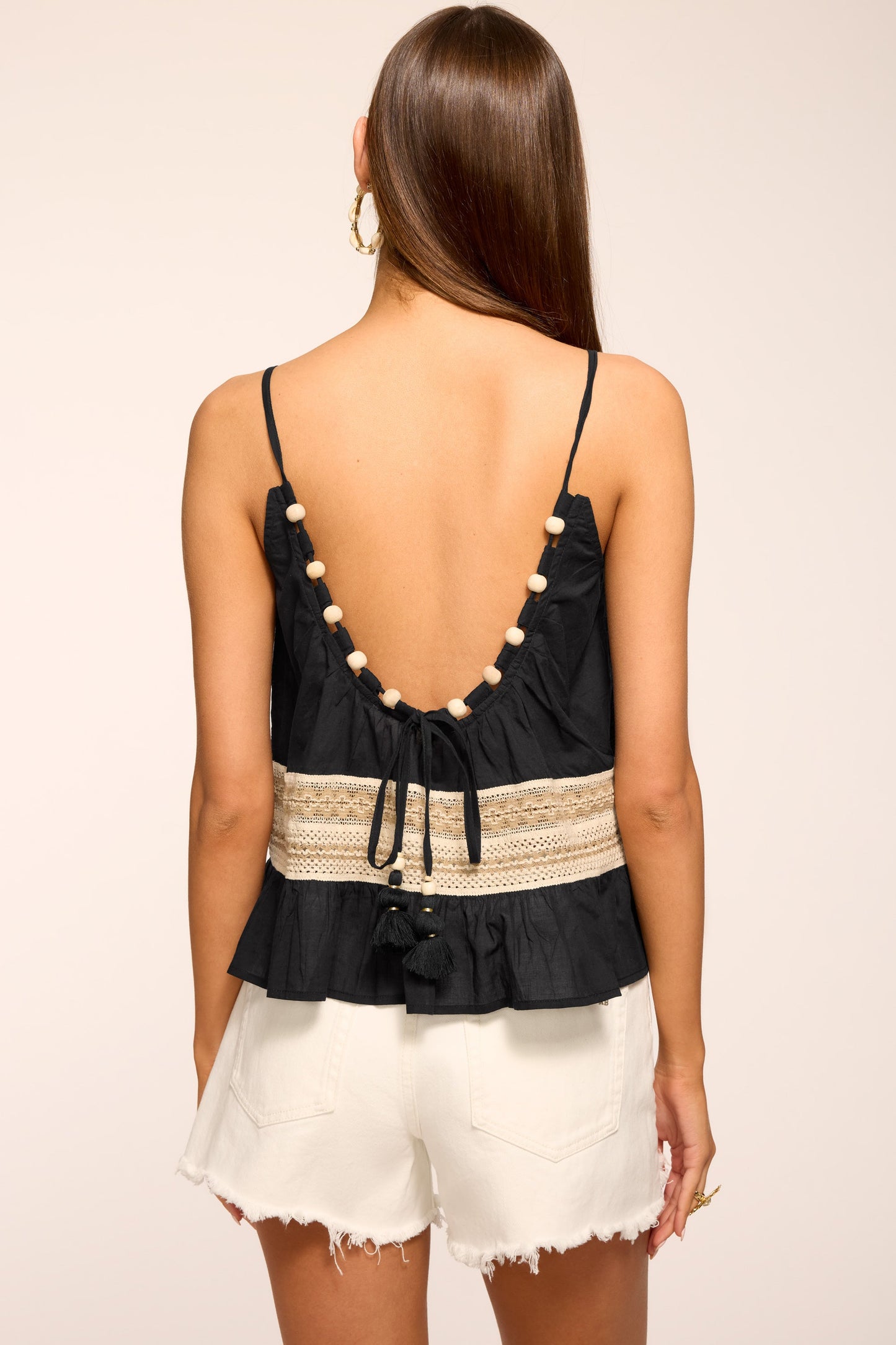 Kiersten Embellished Coverup Tank Top