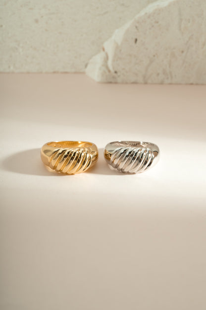 Large Croissant Ring