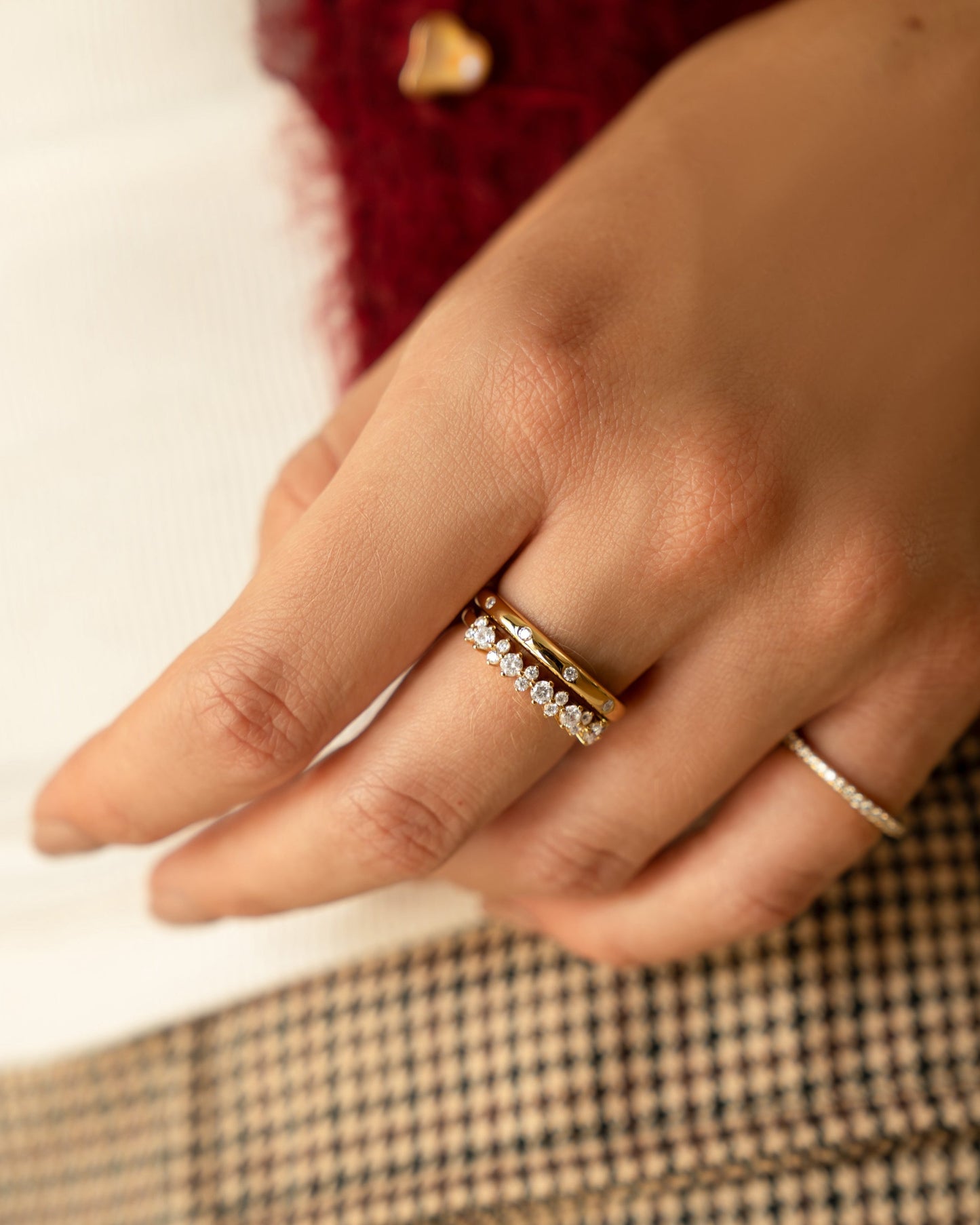 CZ Stephanie Stacking Ring