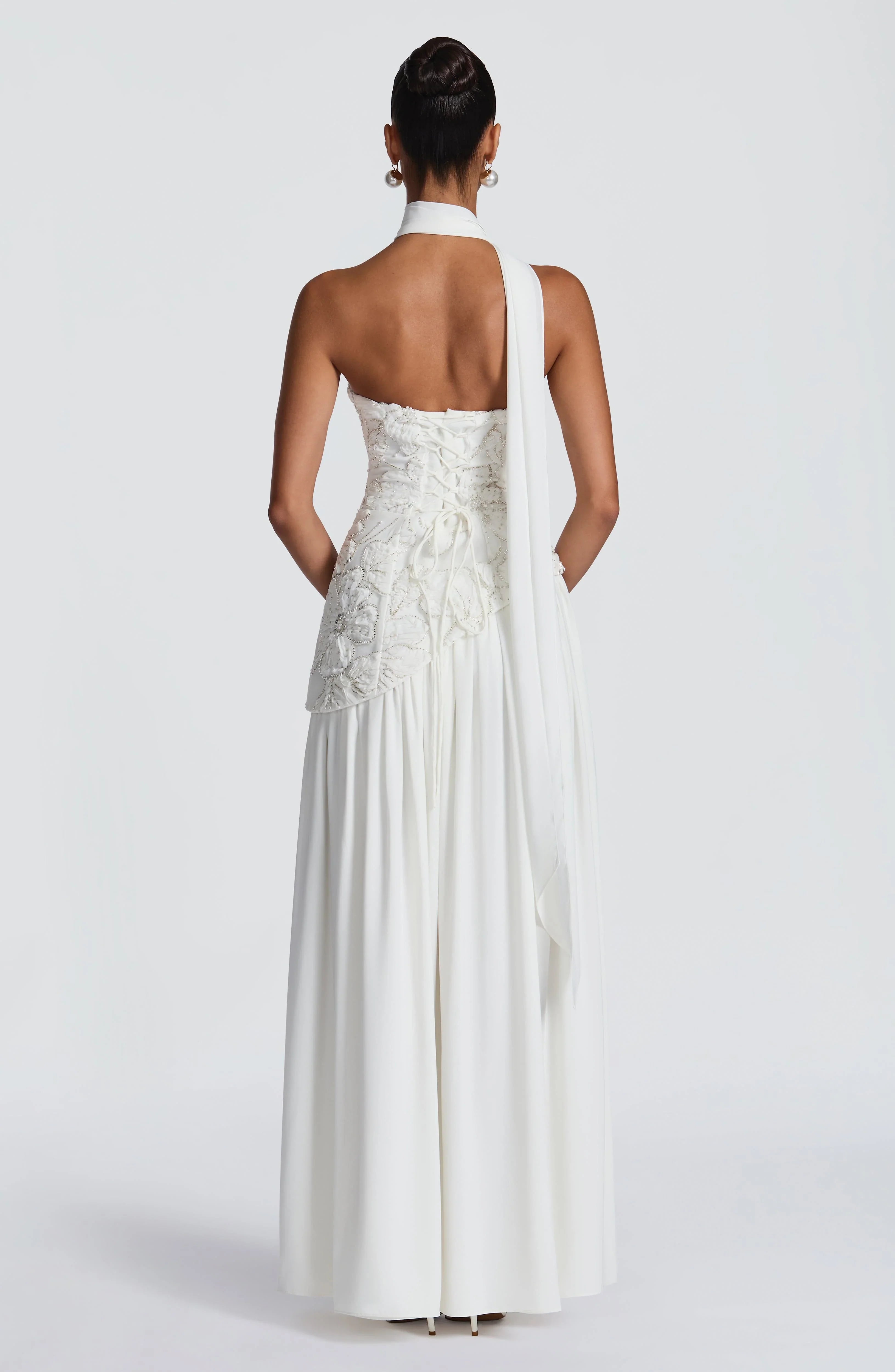 Anneliese Maxi Dress - Ivory
