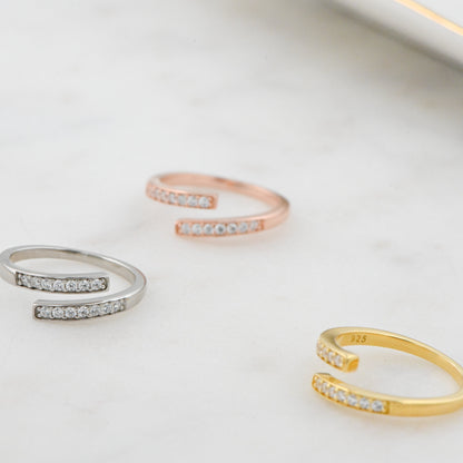 Spiral Studded Ring