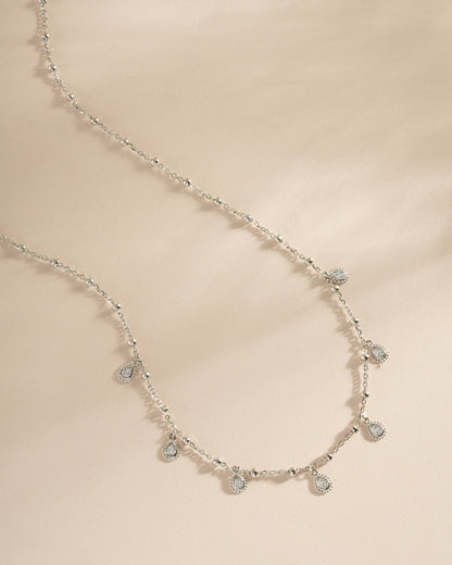 Dangling Tear Drop Necklace