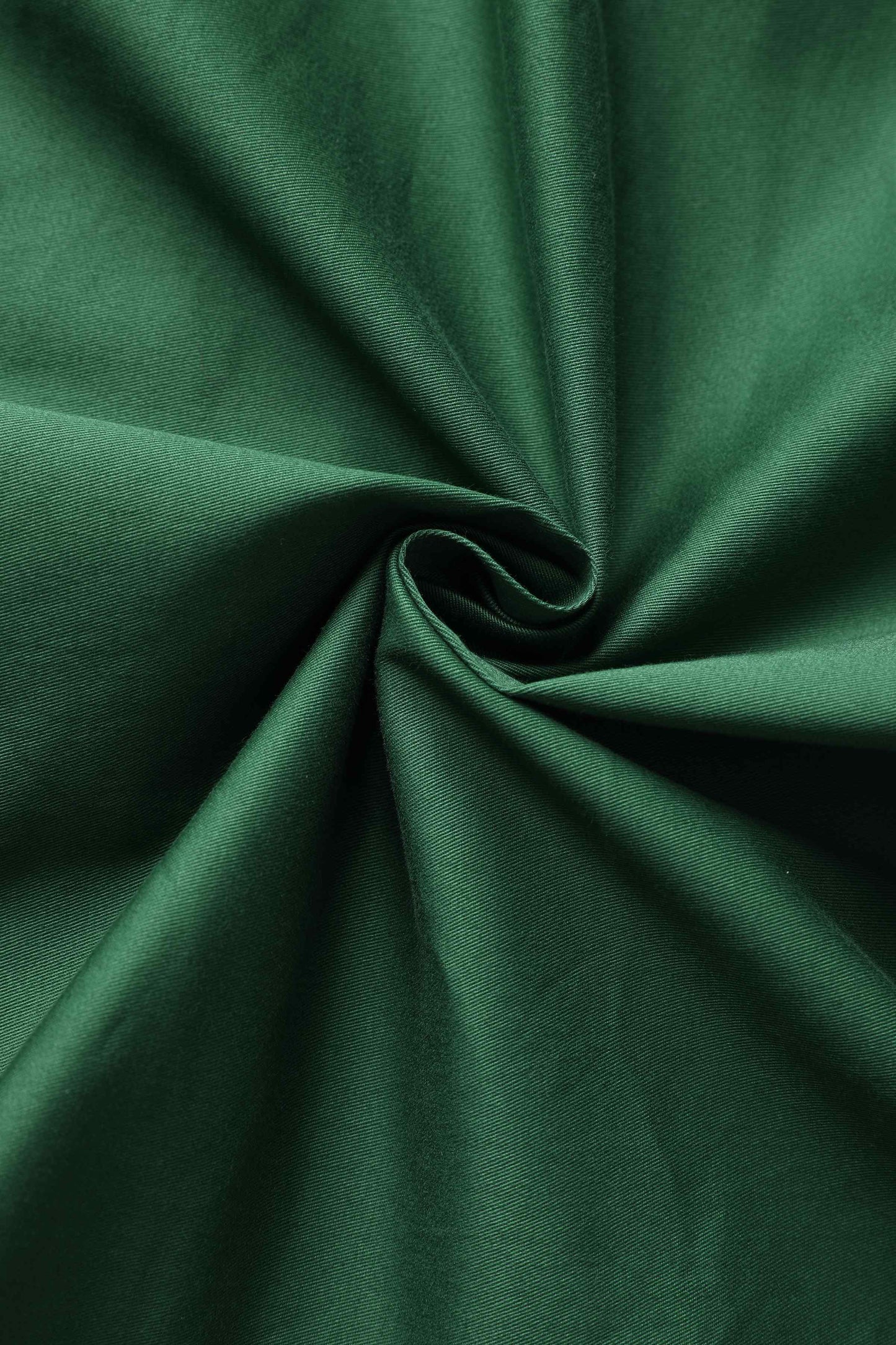 Darlene Green Roll Collar Circle Dress