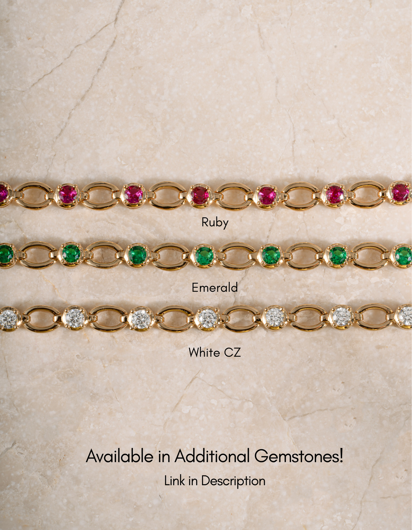 Ruby Lilly Tennis Bracelet