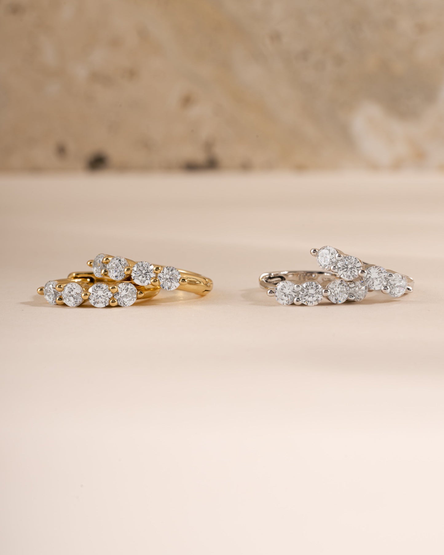 9mm Stacy Hoop Earrings