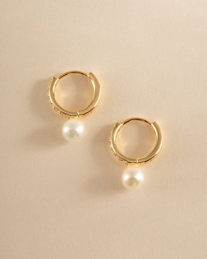 Diamond Pearl Huggies