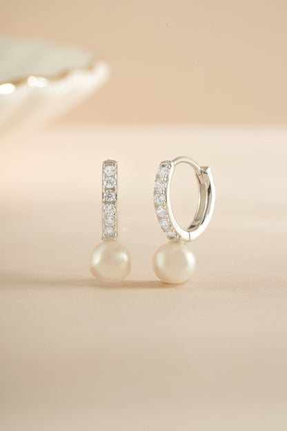 Diamond Pearl Huggies