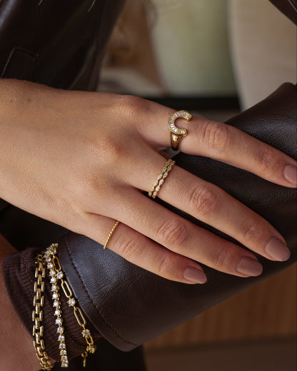 Diamond Stacking Ring