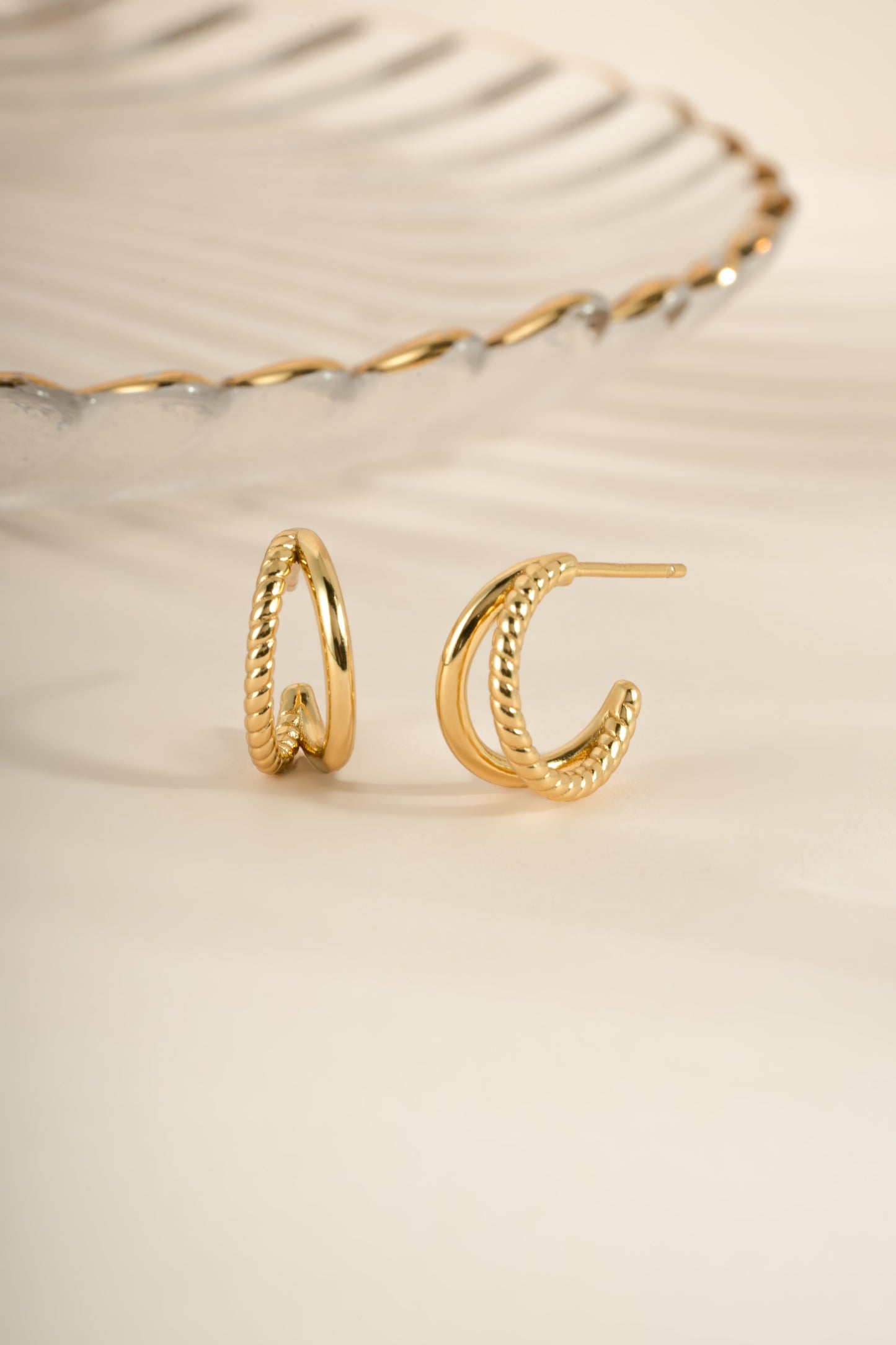 Stella Hoop Earrings