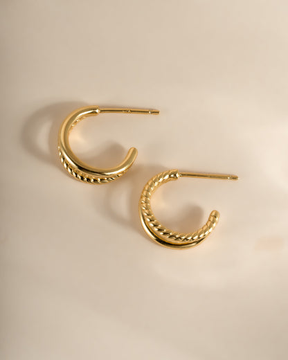 Stella Hoop Earrings
