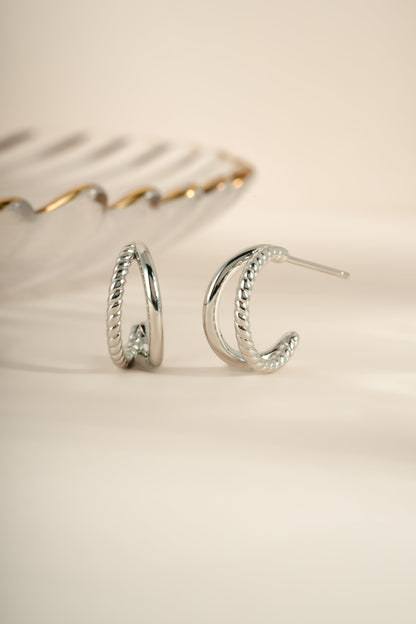 Stella Hoop Earrings