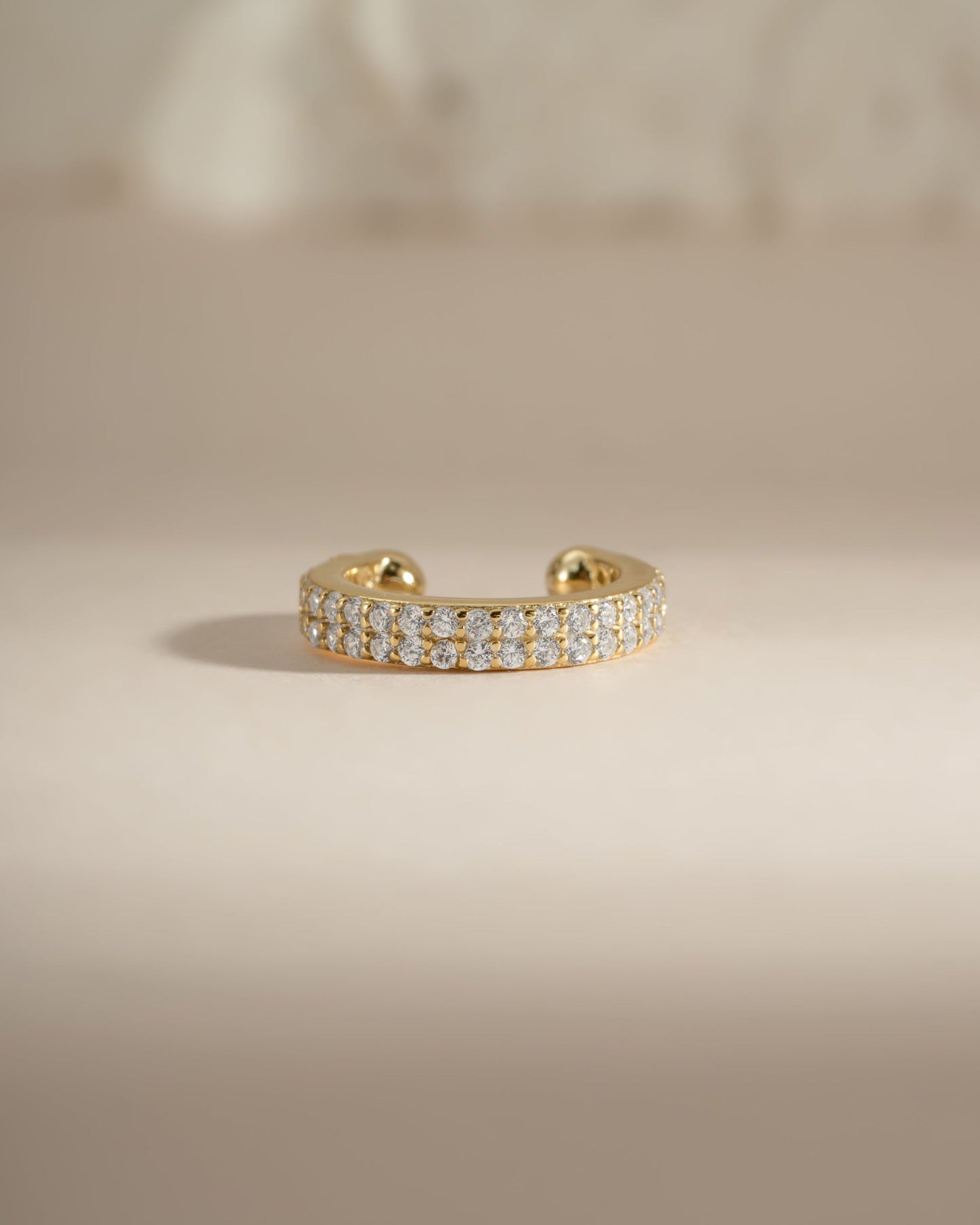 Double Row CZ Ear Cuff