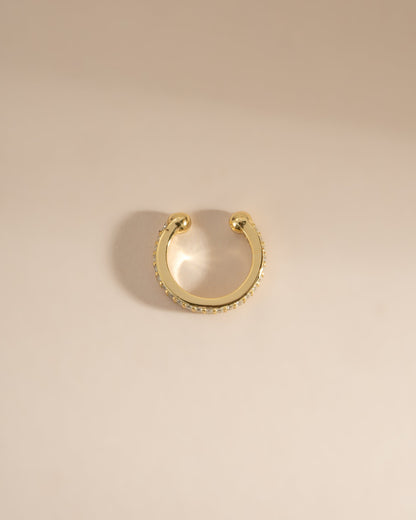 Double Row CZ Ear Cuff