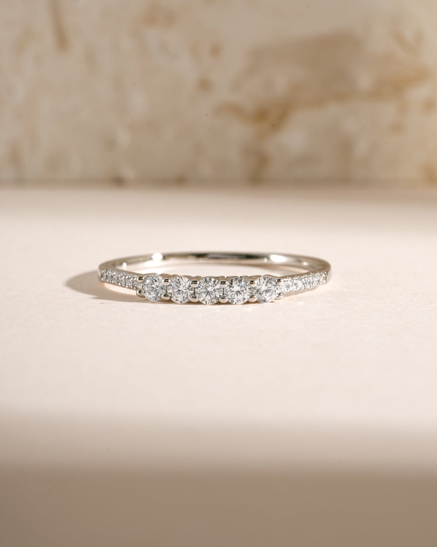 5 Stone CZ Ring