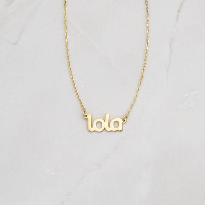 Custom Name Necklace