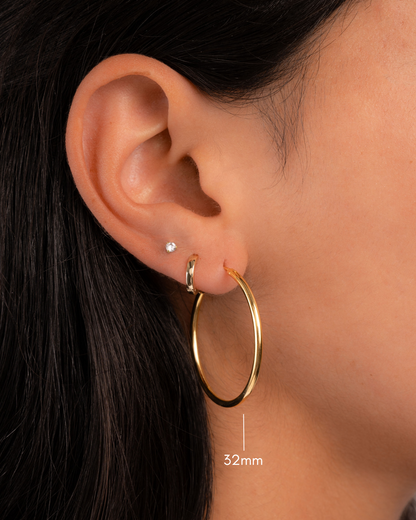 32mm Infinity Hoops