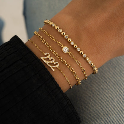 Studded 222 Bracelet
