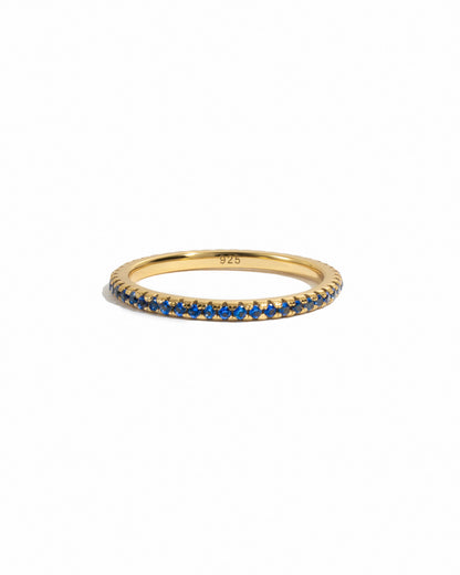 Sapphire Birthstone Eternity Rings