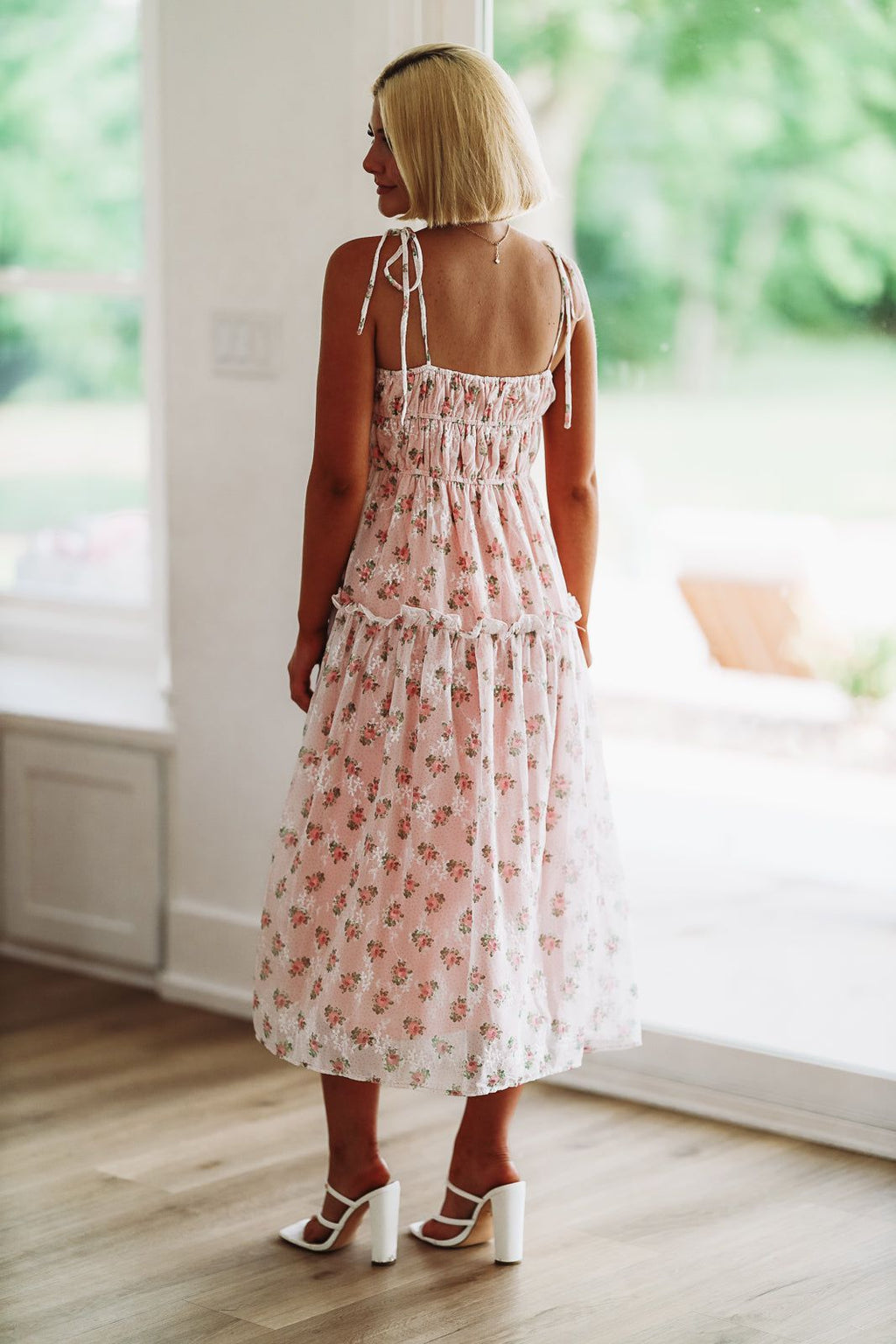 L-Z Day Midi Dress - Pink