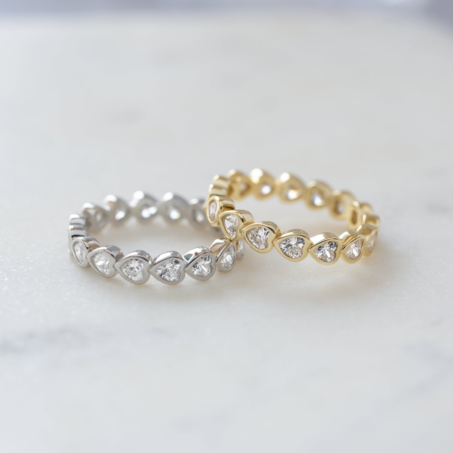 Eternity Heart Ring