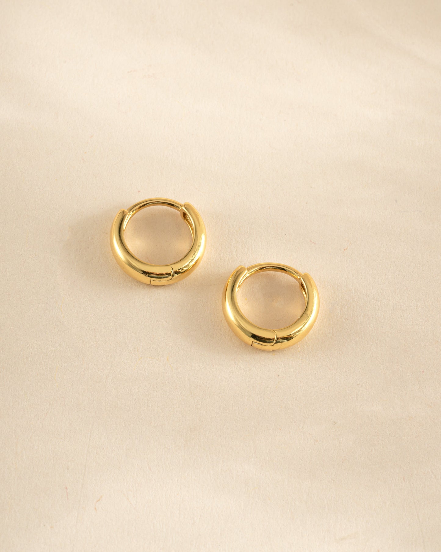 Minimalist Huggie Hoops