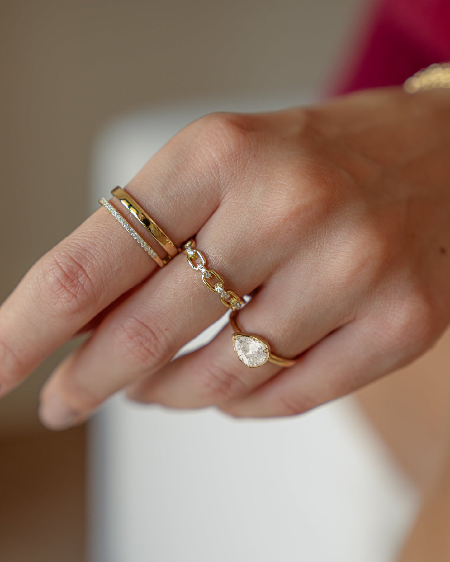 Link Chain Ring