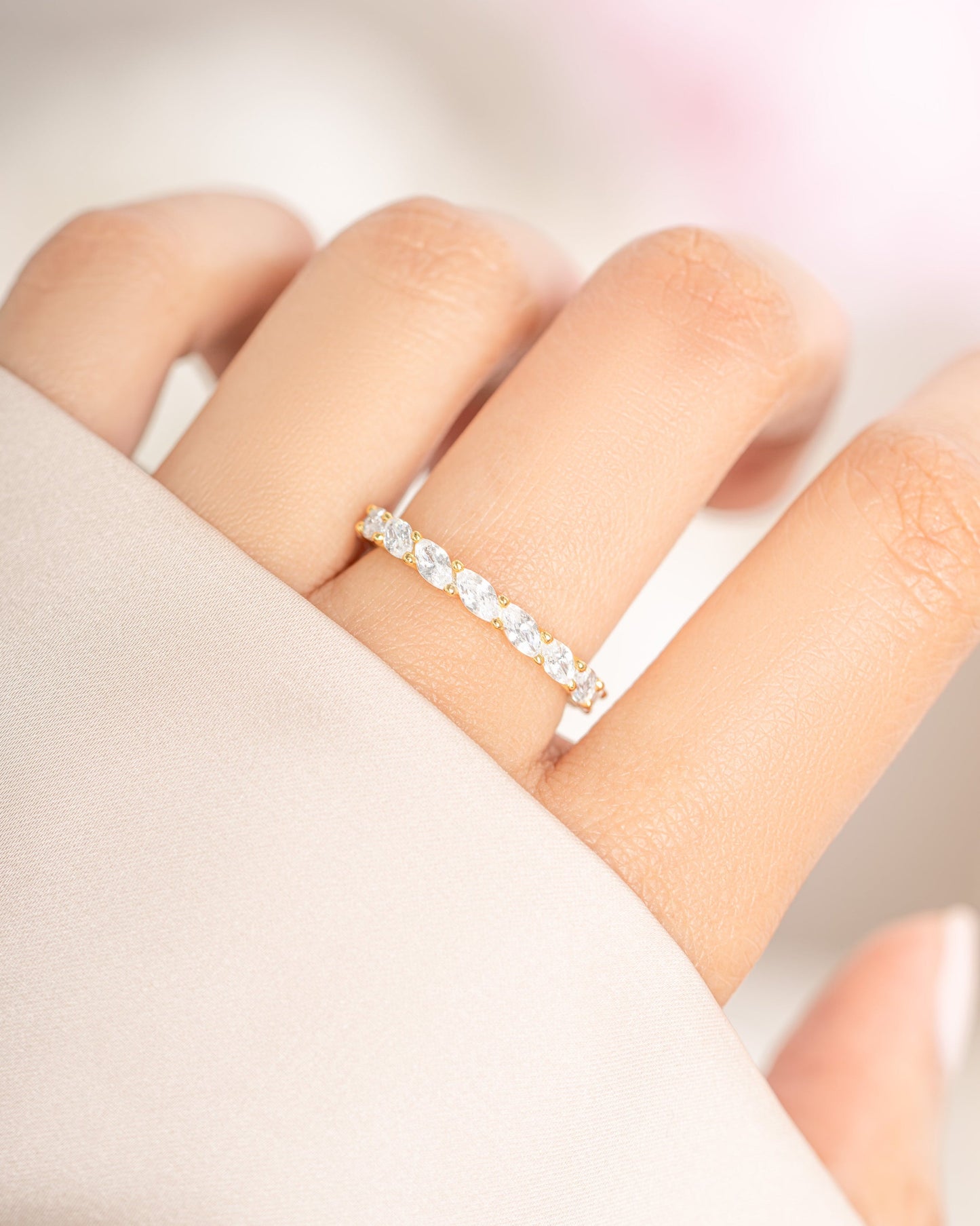 Marquise Eternity Ring