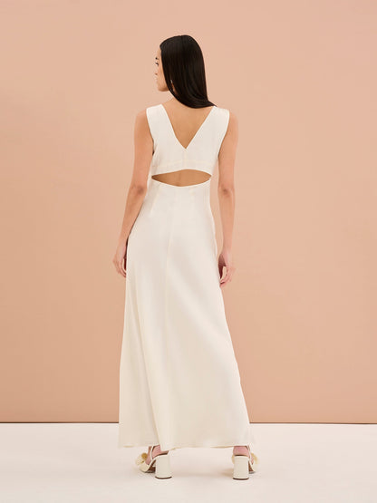 Marilyn Dress in Ivory