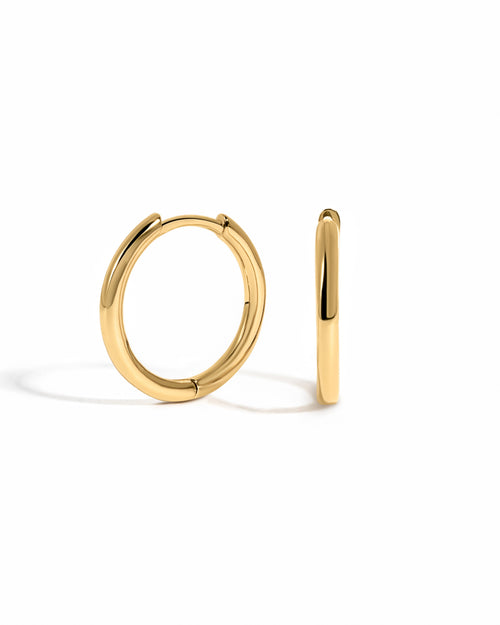 13mm Minimalist Small Hoop Earrings