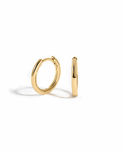 11mm Minimalist Small Hoop Earrings