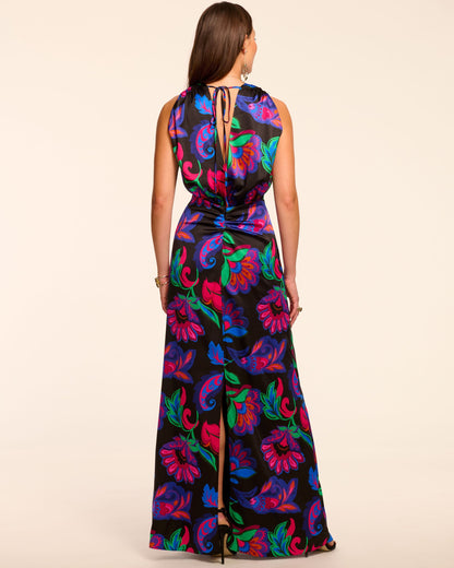 Martin Silk Plunging Gown