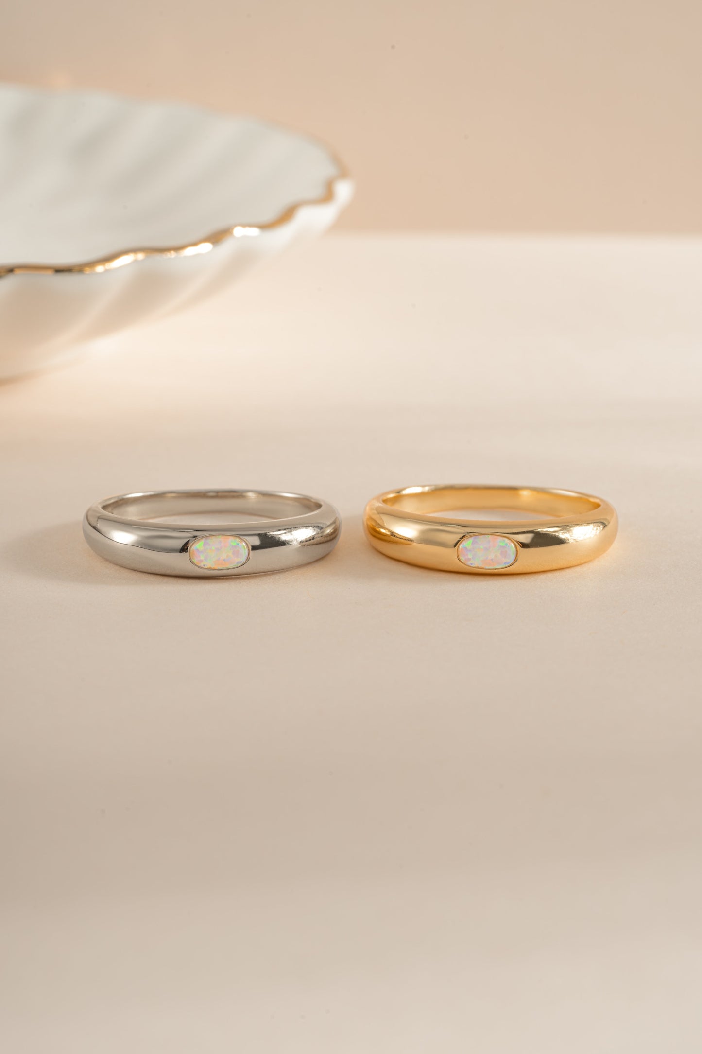Opal Dome Ring