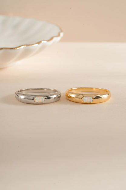 Opal Dome Ring