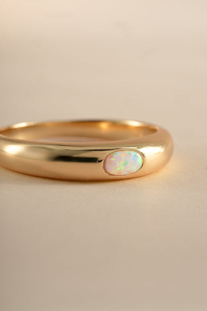 Opal Dome Ring