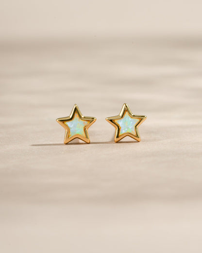 Opal Star Studs