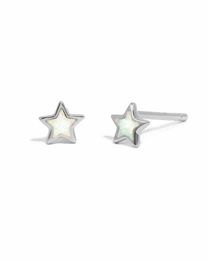 Opal Star Studs