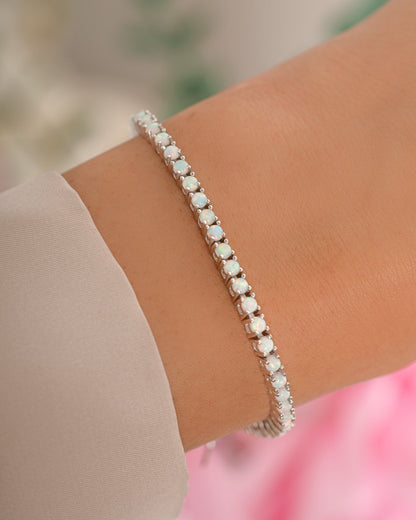 Opal Tennis Bracelet