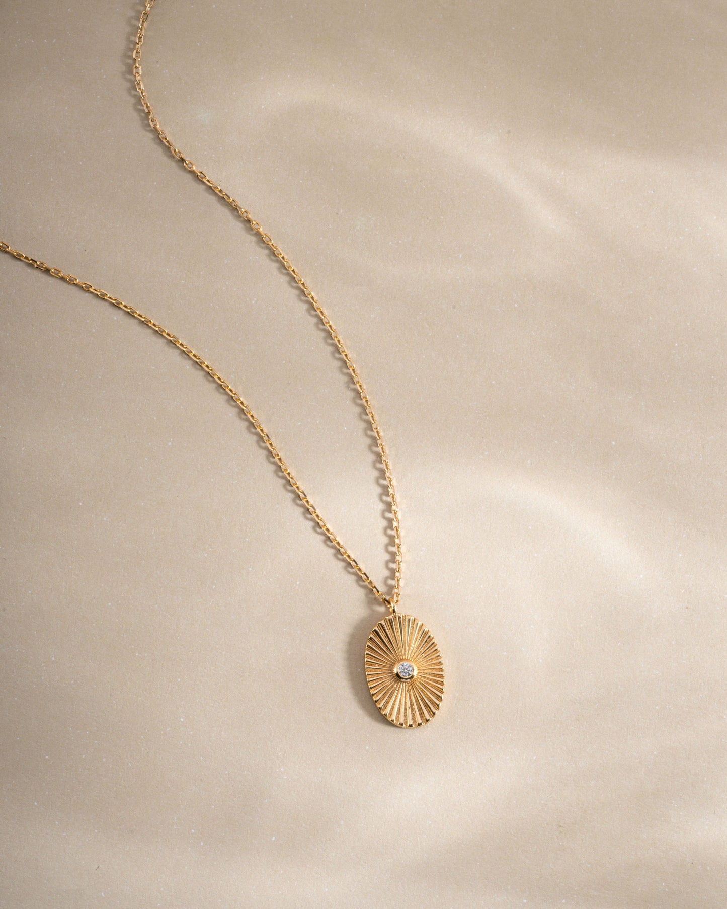Oval Medallion Necklace