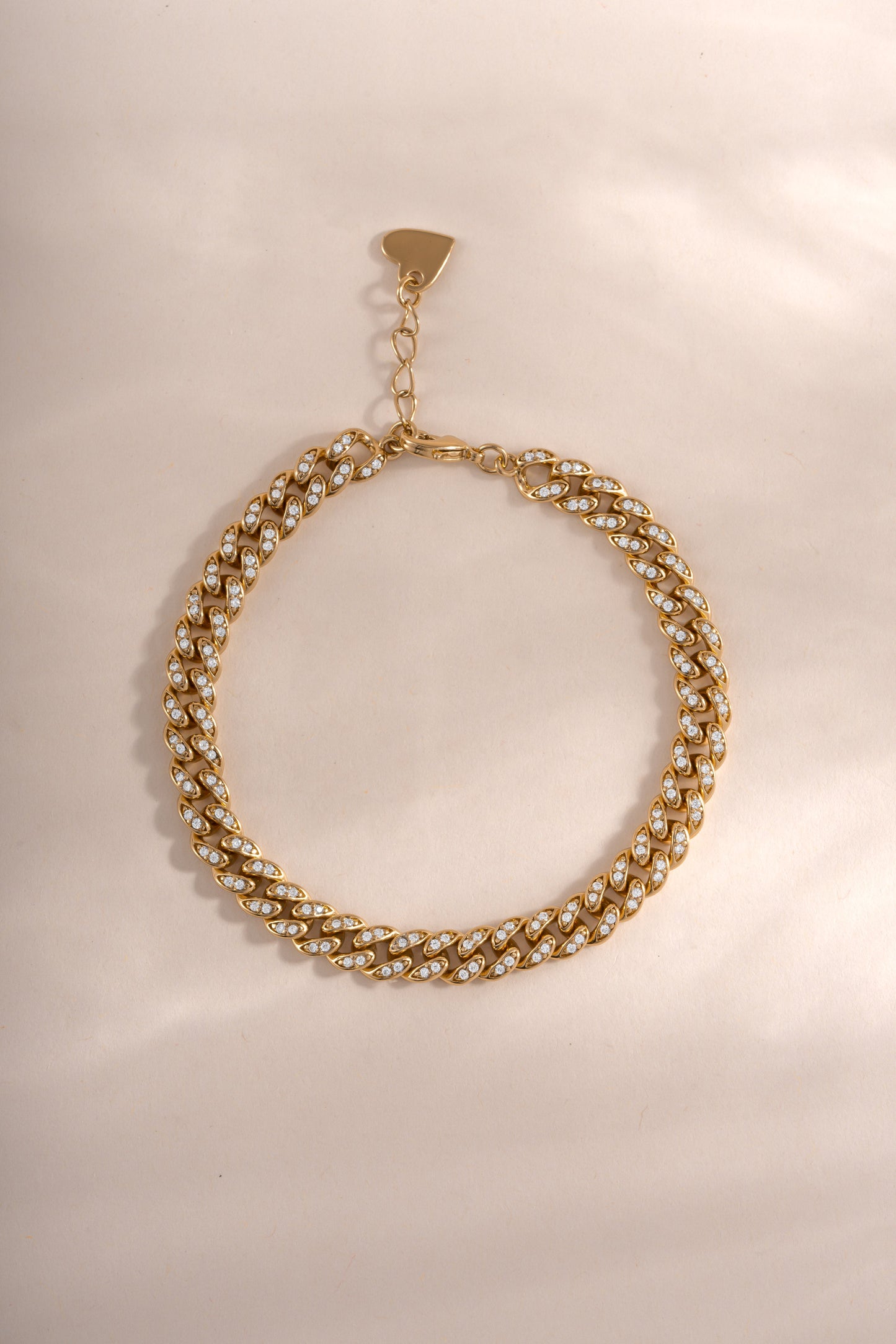 Pavé Chain Link Bracelet
