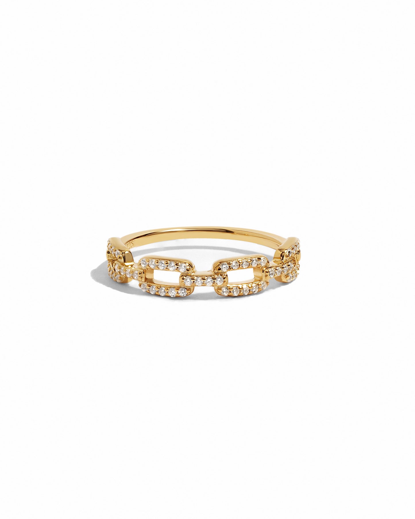 Pavé Link Ring