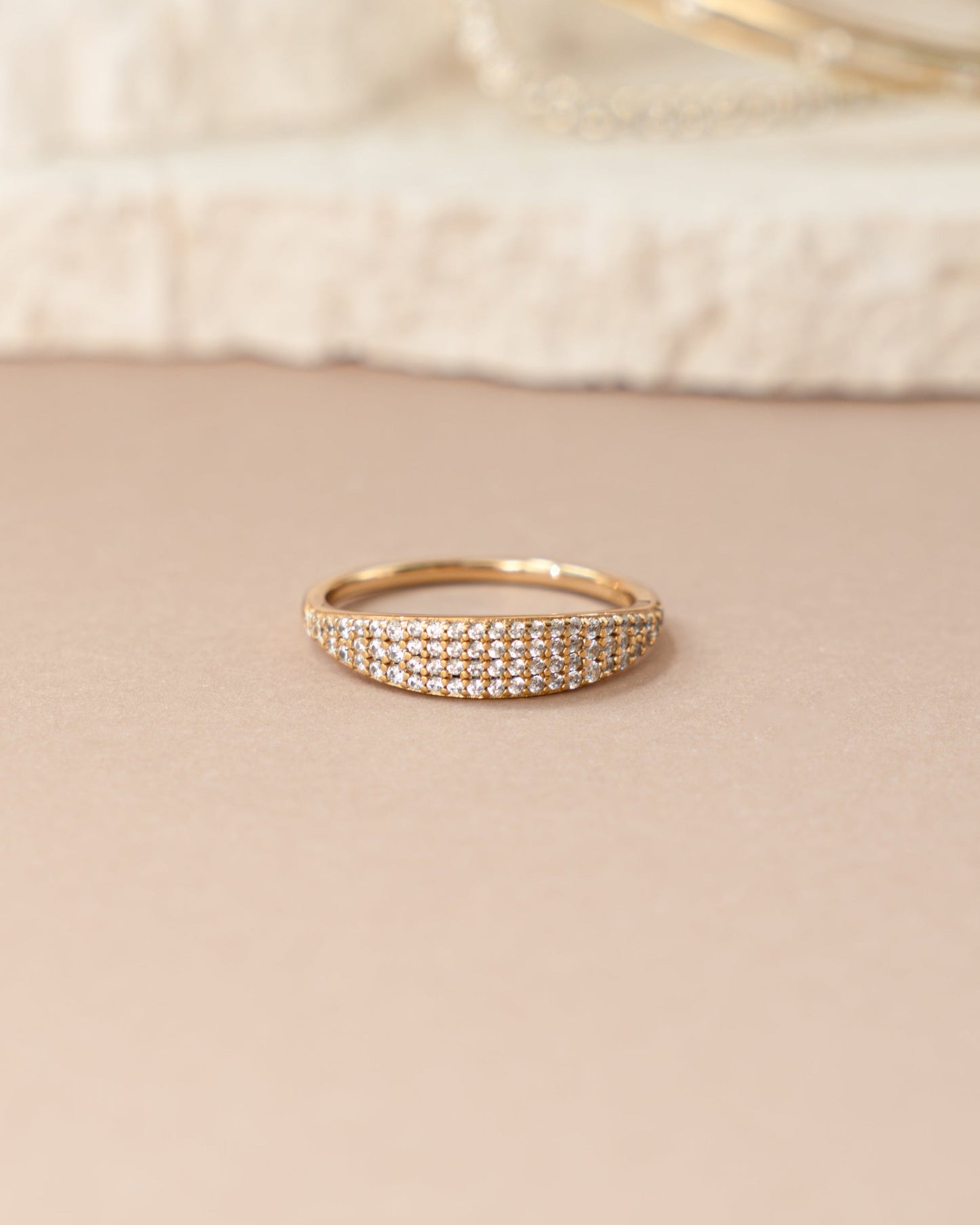 Pavé Signet Ring