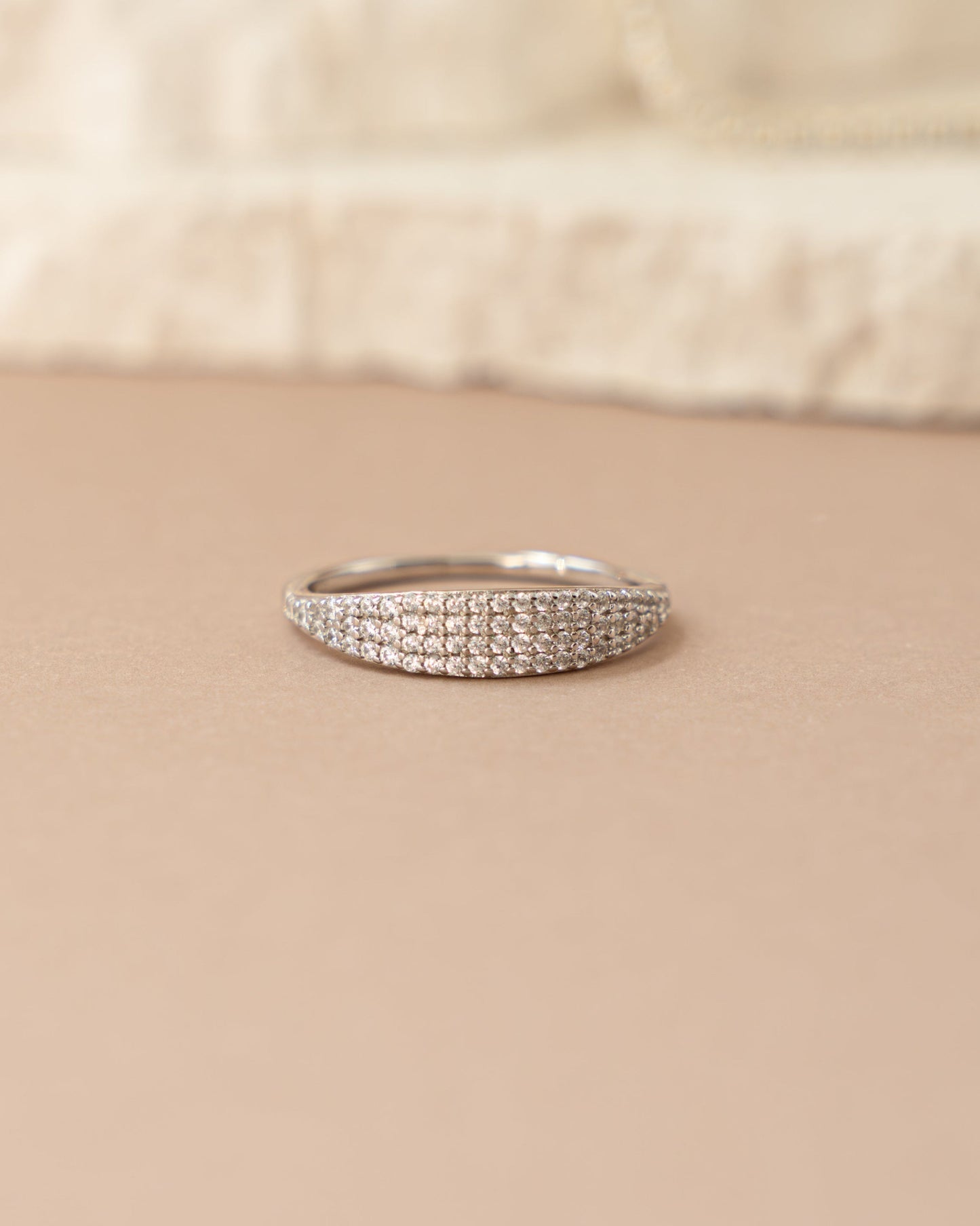 Pavé Signet Ring