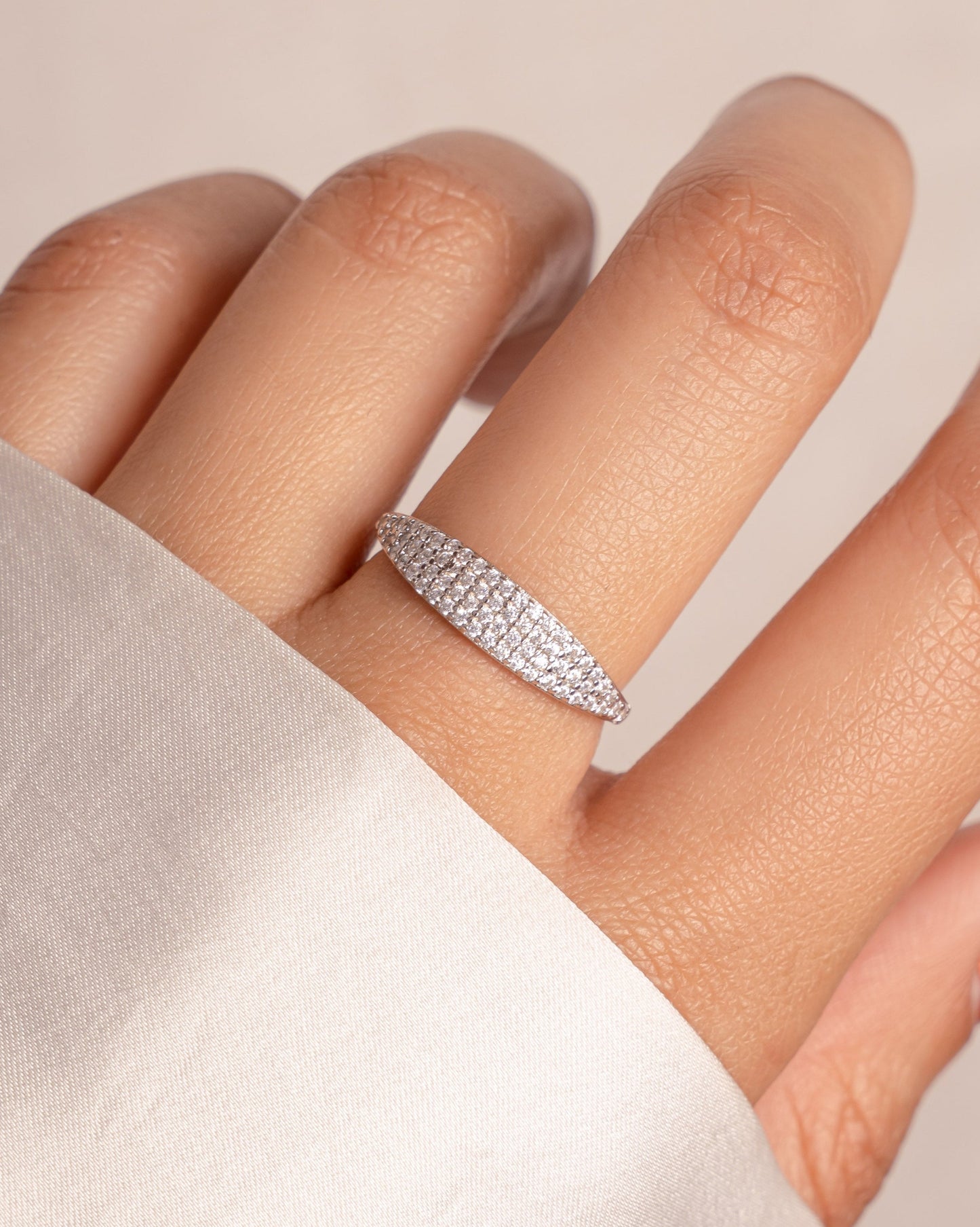 Pavé Signet Ring